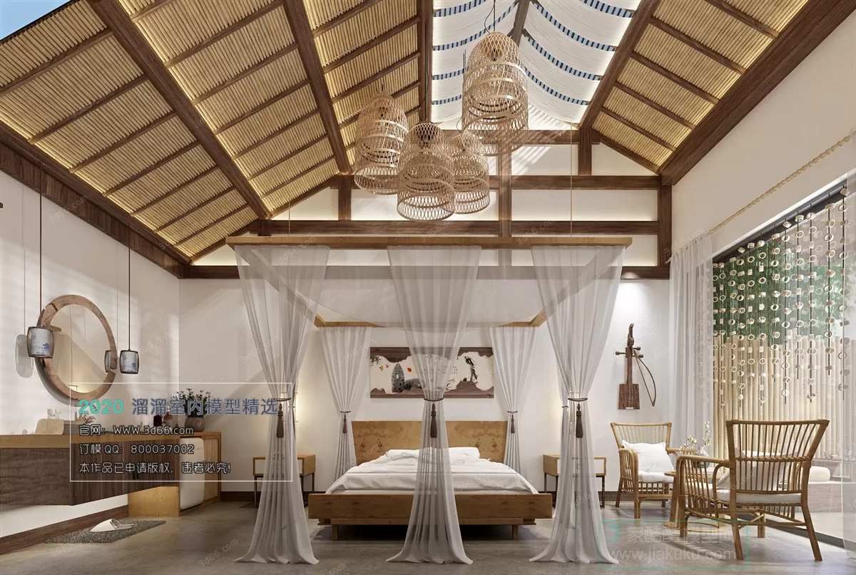 HOTEL SUITE 3D MODEL - 3D MODELS - 3DSKY FREE MODELS