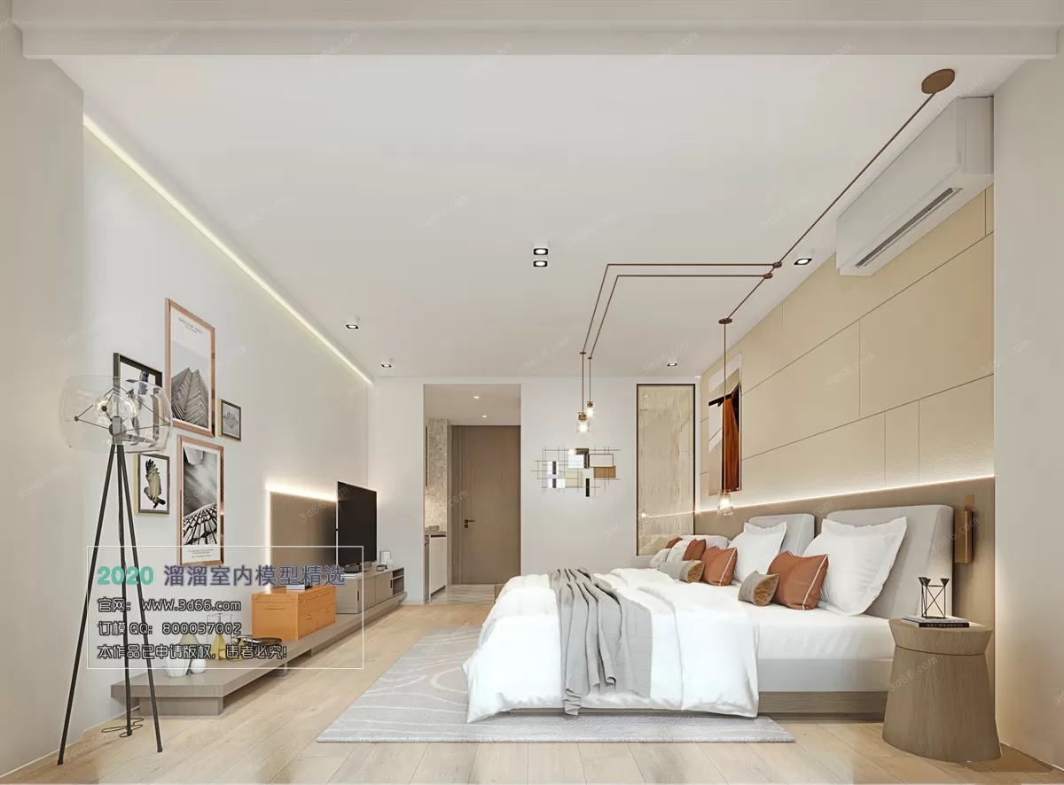 HOTEL SUITE 3D MODEL - 3D MODELS - 3DSKY FREE MODELS