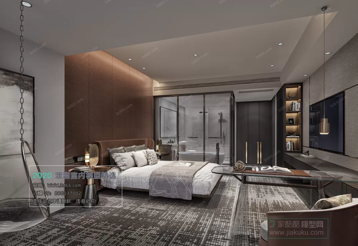 HOTEL SUITE 3D MODEL - 3D MODELS - 3DSKY FREE MODELS