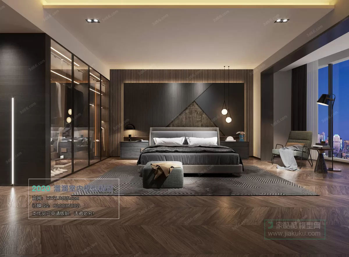 HOTEL SUITE 3D MODEL - 3D MODELS - 3DSKY FREE MODELS
