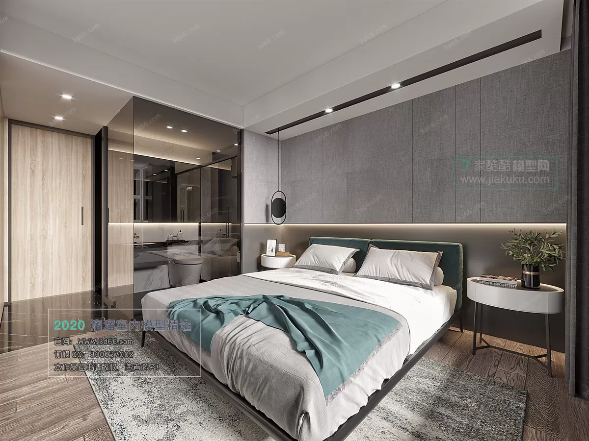 HOTEL SUITE 3D MODEL - 3D MODELS - 3DSKY FREE MODELS