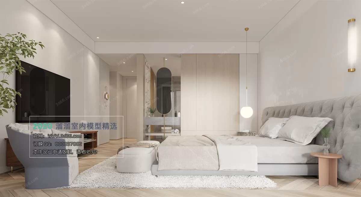 HOTEL SUITE 3D MODEL - 3D MODELS - 3DSKY FREE MODELS