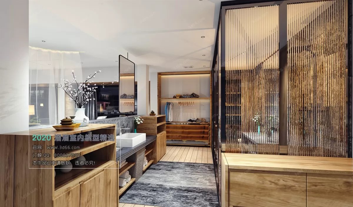 HOTEL SUITE 3D MODEL - 3D MODELS - 3DSKY FREE MODELS