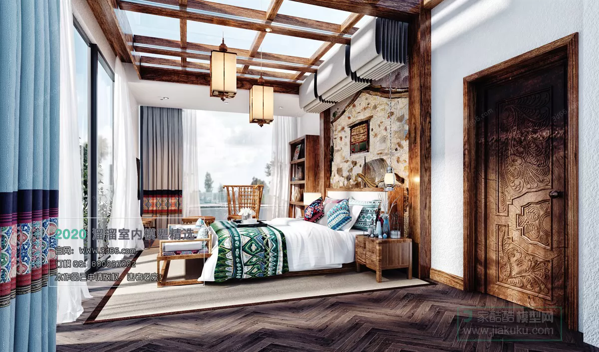 HOTEL SUITE 3D MODEL - 3D MODELS - 3DSKY FREE MODELS