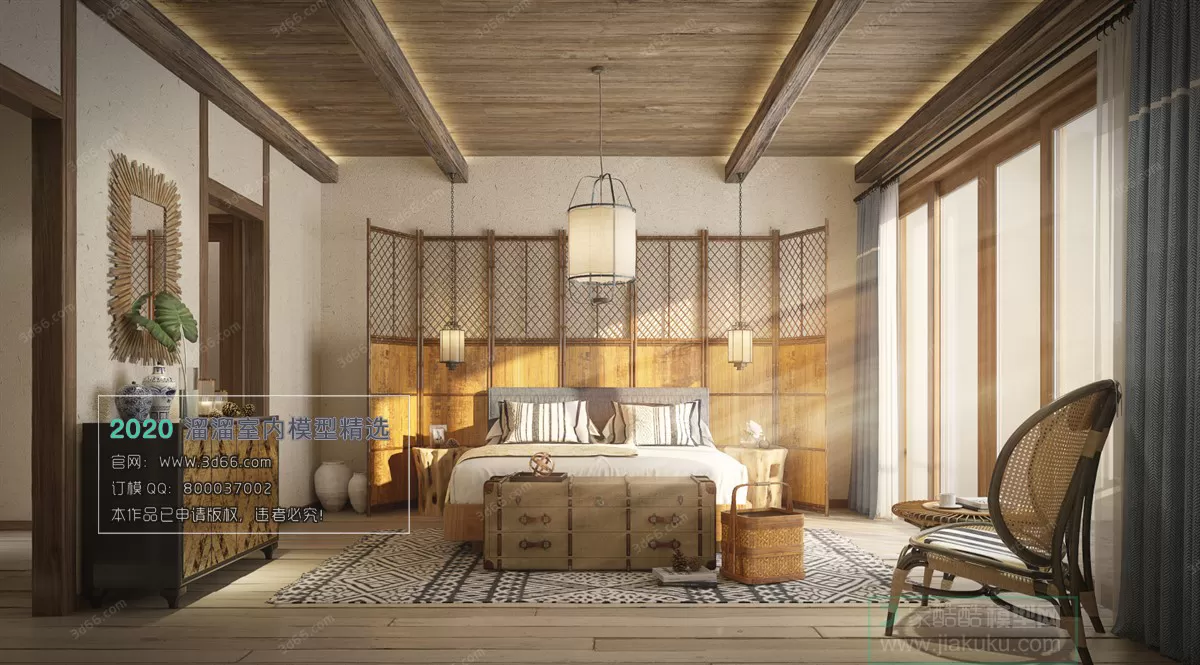 HOTEL SUITE 3D MODEL - 3D MODELS - 3DSKY FREE MODELS