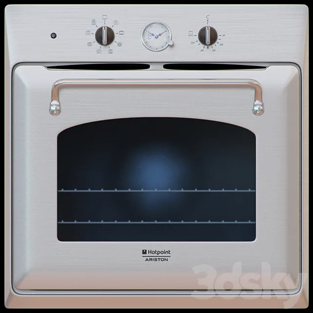 Hotpoint ariston FT 850 1 IX 3D Model