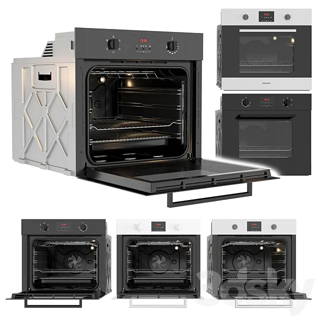 Hotpoint oven 3D Model
