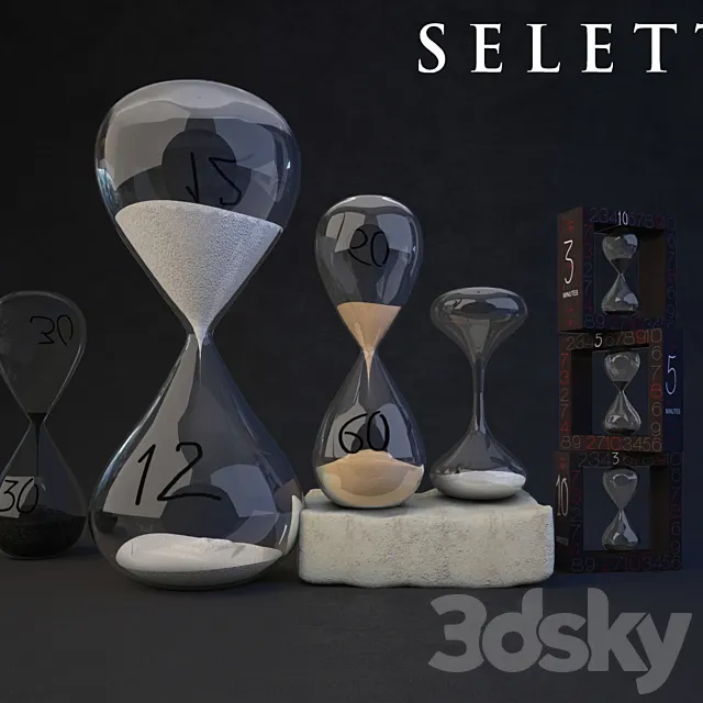 Hourglass Seletti 3DModel