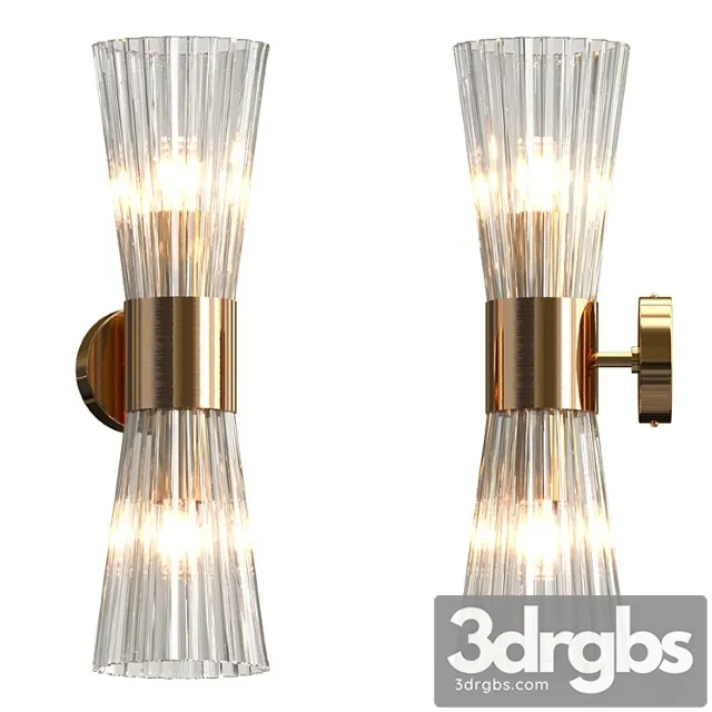 Hourglass Wall Lamp 2 3D Model Free