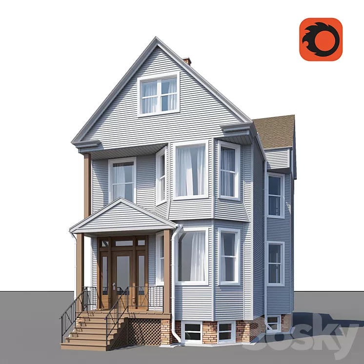 House 01 3D Model