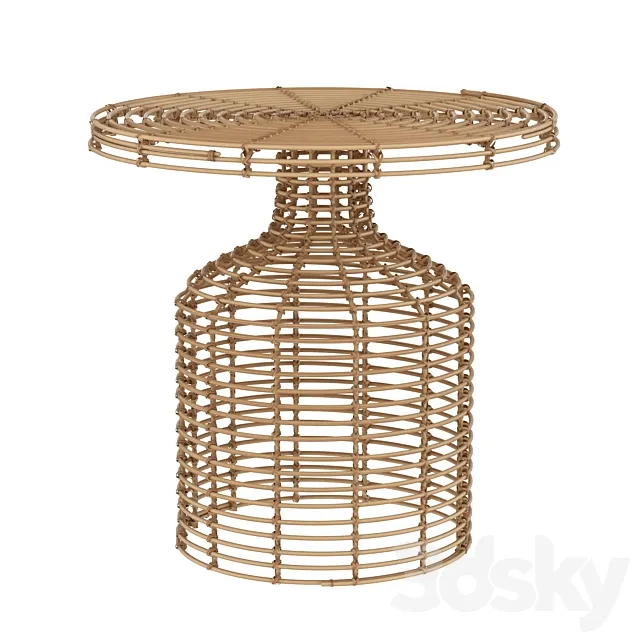 House doctor rattan side table nature Free Download