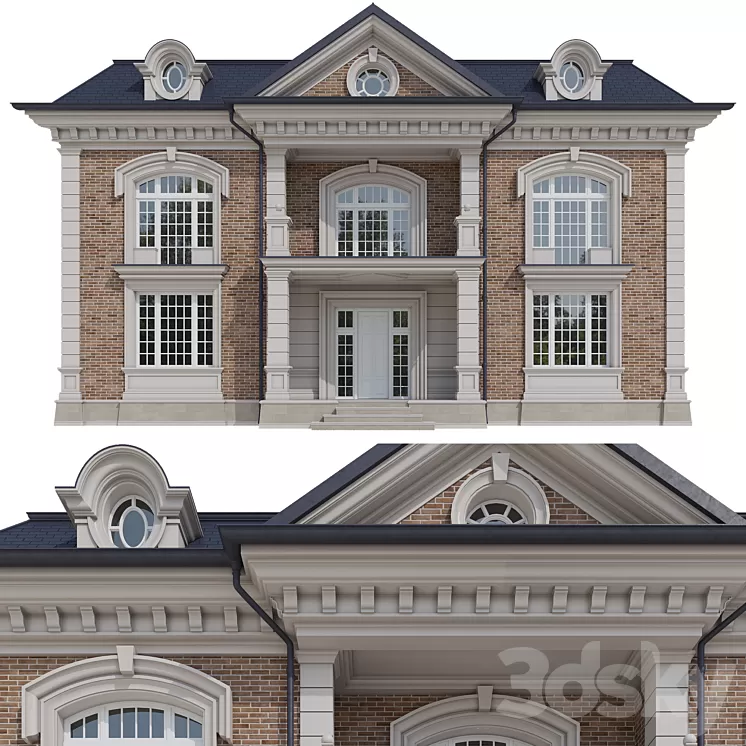 House facade 3D Model