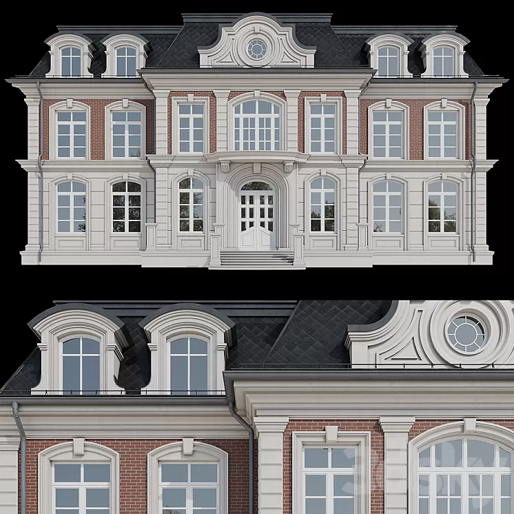 House facade 3D Model