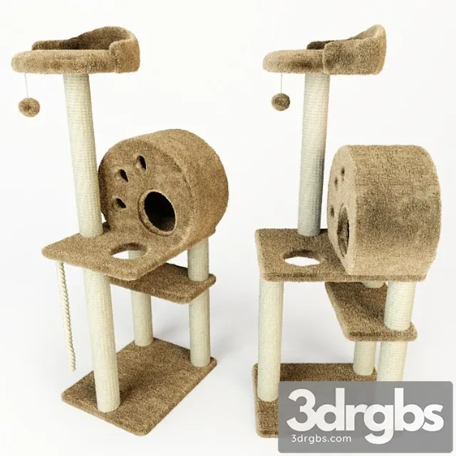 House for a cat salamanca 3D Model Free