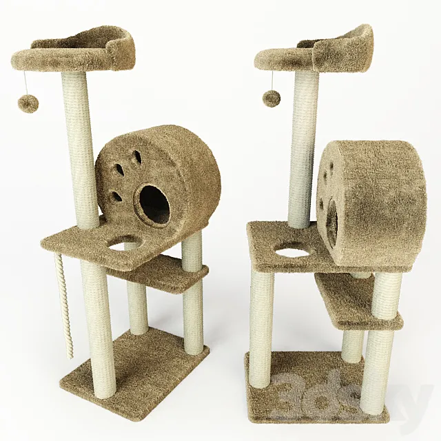 House for a cat Salamanca 3D Model