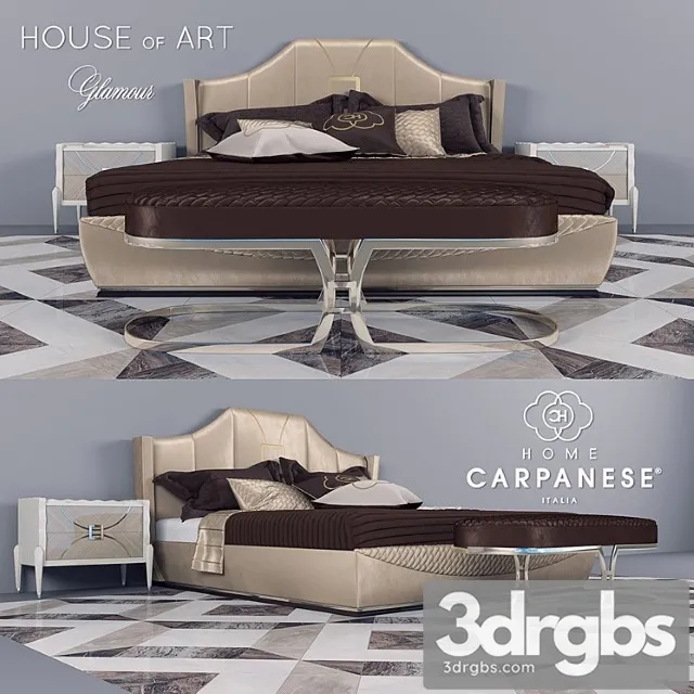 House Of Art Glamour 3D Model Free