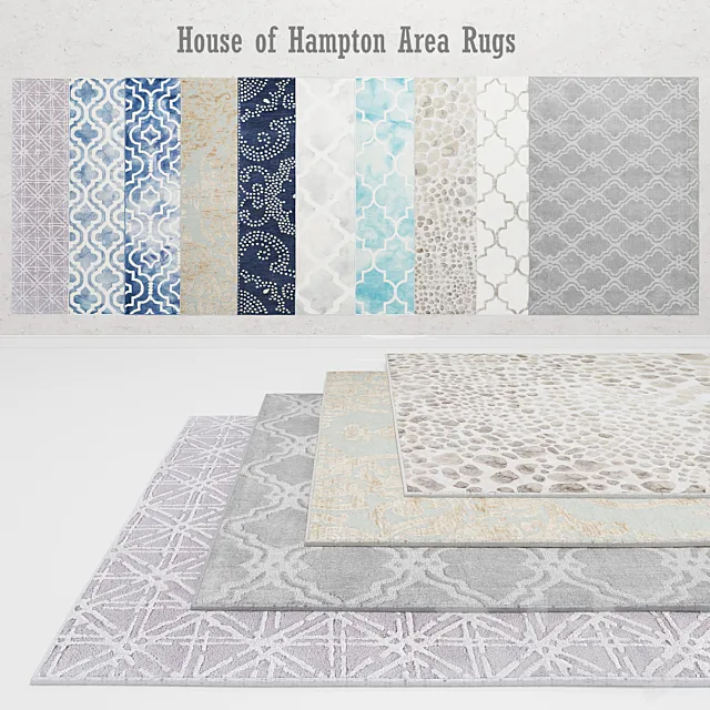 House of Hampton Area Rugs 3D Model