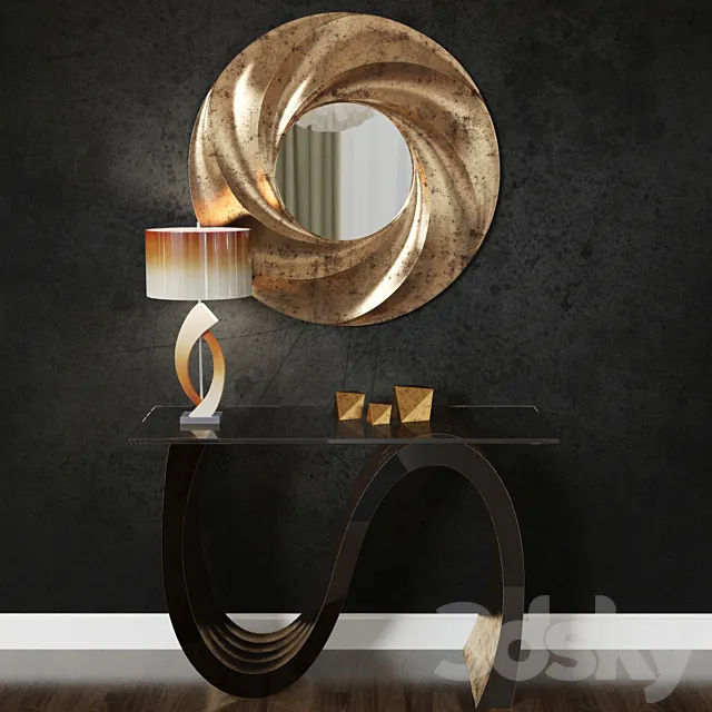 houzz decor set 04 3D Model