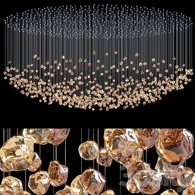 Hover stone collection - Mardin Shine 3D Model