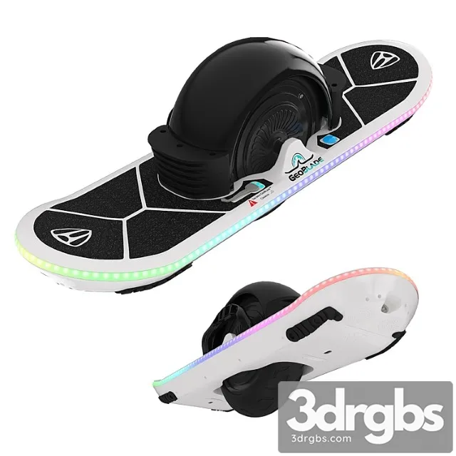 Hoverboard geoblade 500 3D Model Free