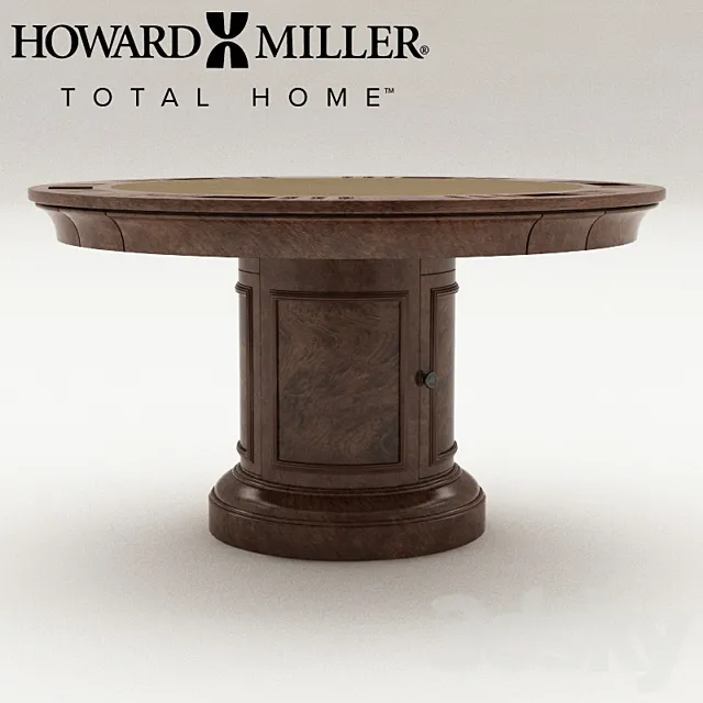 Howard Miller - Ithaca Game Table 3D Model