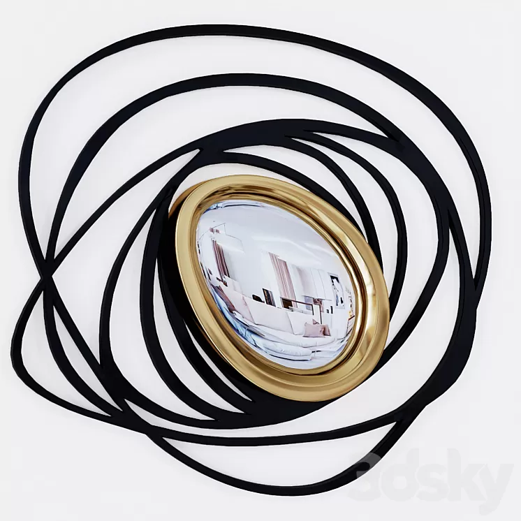 HPDecor - Mirror Alicia 3D Model