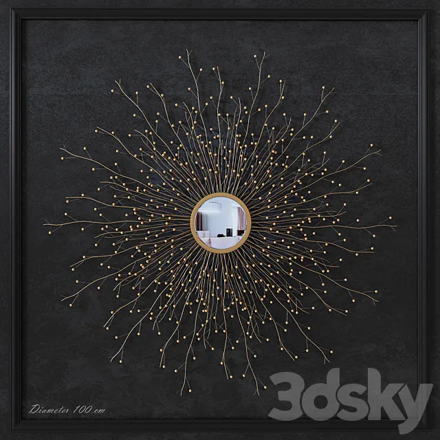 HPDecor – Mirror Tree Mirror 3DModel
