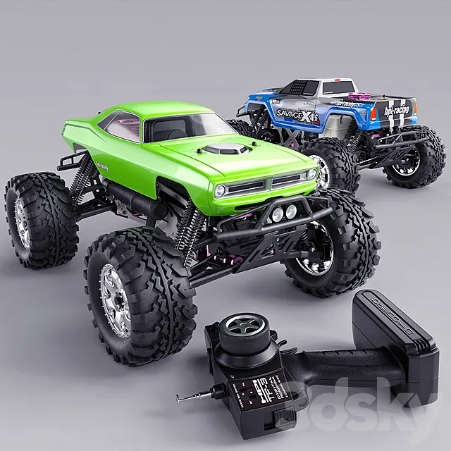 HPI Monster truck 3DModel
