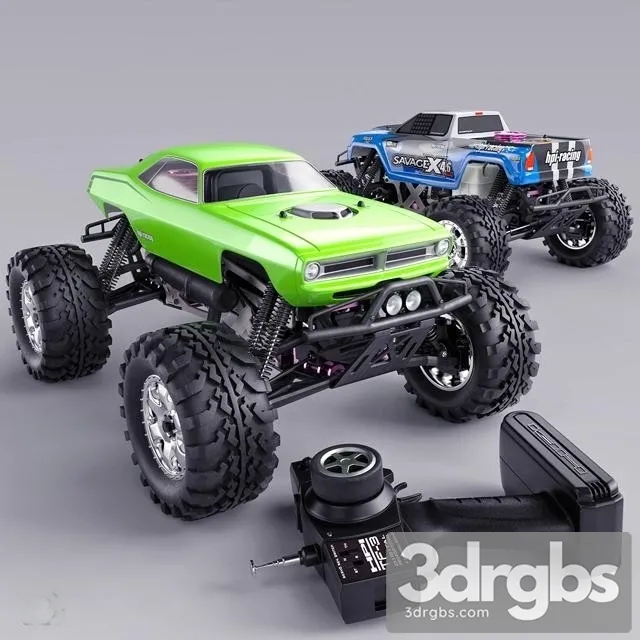 Hpi Savage X46 3D Model Free