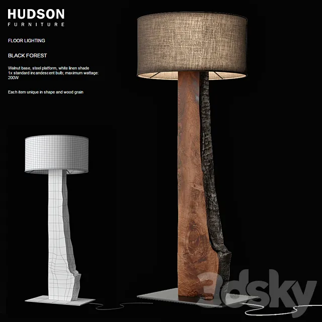 Hudson Black Forest 3DModel
