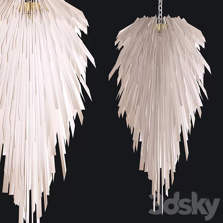 Hudson Furniture CEILING LIGHTING ARCTIC 3D Model