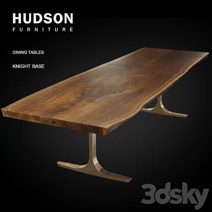Hudson Furniture KNIGHT BASE 3D Model