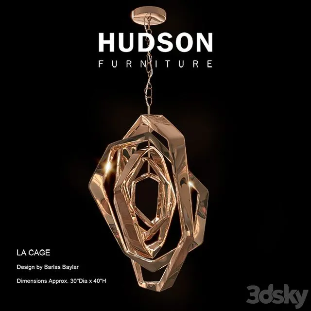 HUDSON LA CAGE by Barlas Baylar 3D Model