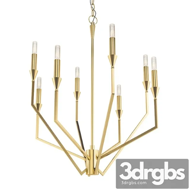 Hudson Valley Archie Chandelier 3D Model Free