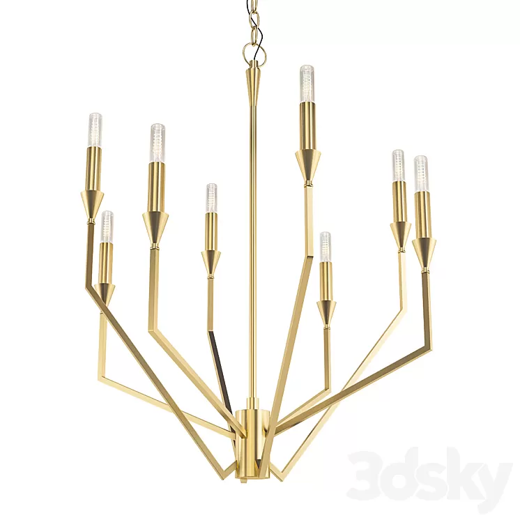 Hudson valley archie chandelier 3D Model