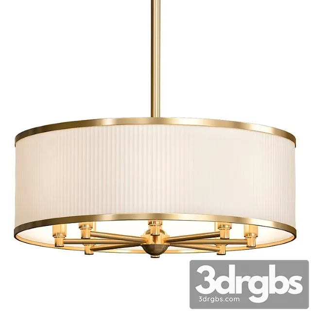 Hudson valley hastings 8-light chandelier 3D Model Free