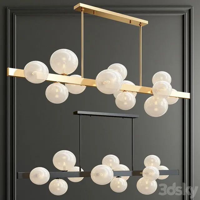 Hudson Valley Hinsdale Linear Suspension 3D Model