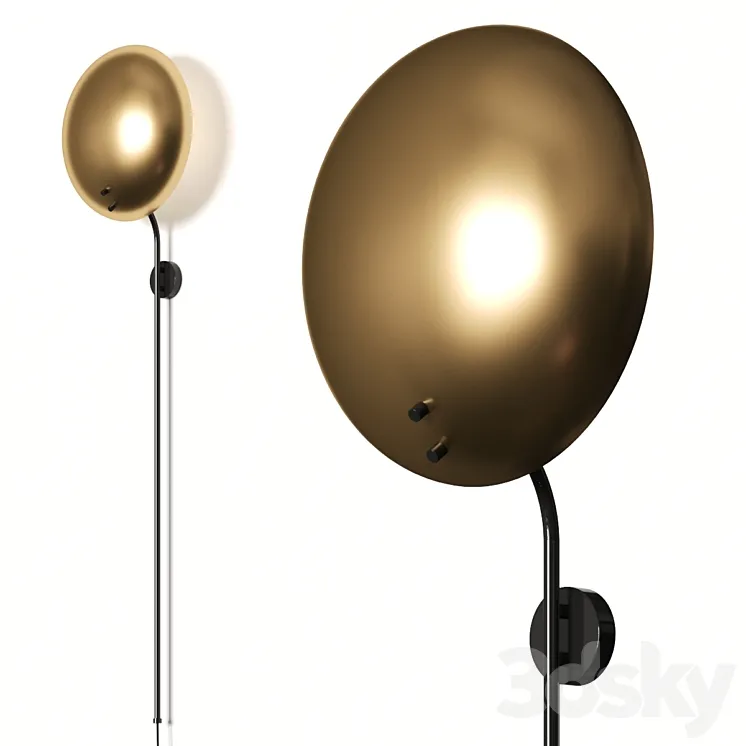 Hudson Valley Lighting Afton Wall Lamp 3D Model Free