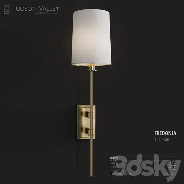Hudson Valley Lighting Fredonia 3D Model