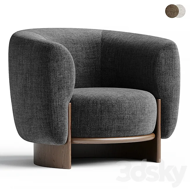 HUG | Armchair By PARLA 3DModel