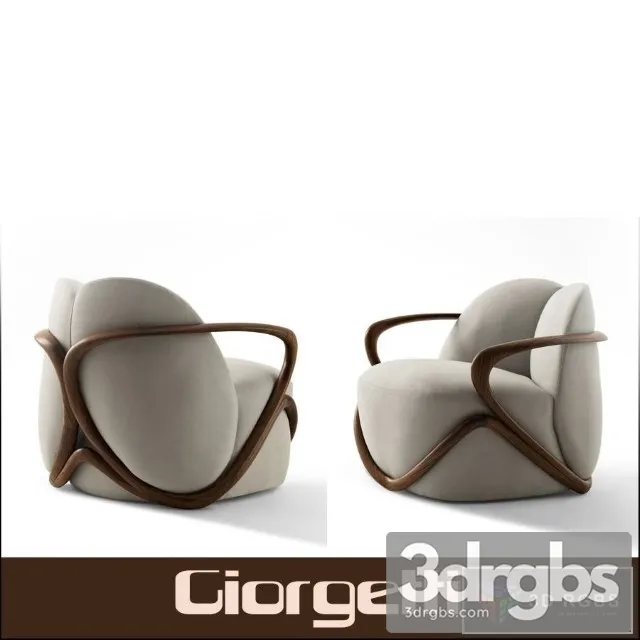 Hug Giorgetti Armchair 3D Model Free