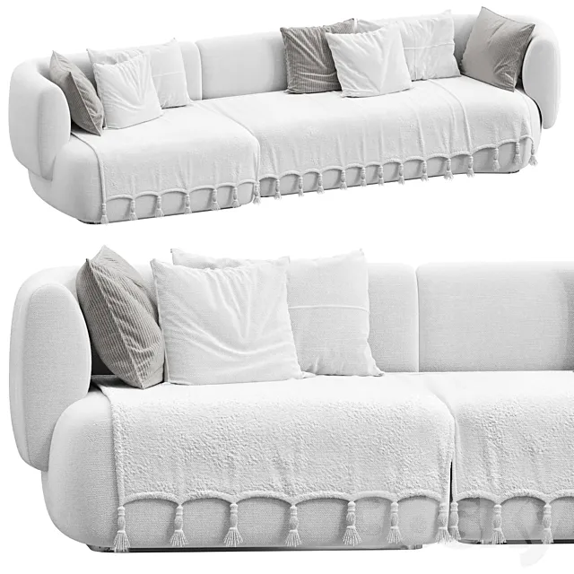 Hug Modular Sofa Collector 3DModel