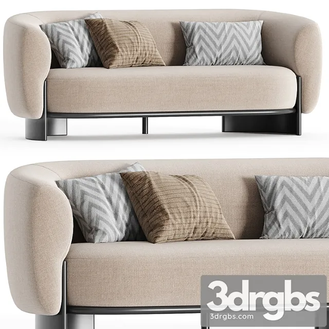 Hug Sofa By Parla 3D Model Free