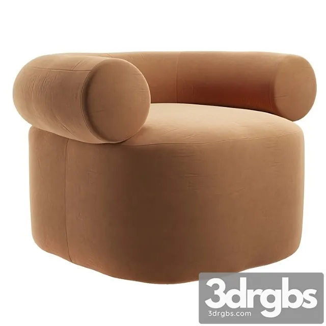 Huggy Armchair 3D Model Free