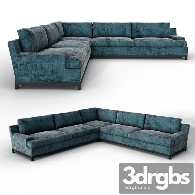 Hugo divano componibile c88 2 3D Model Free