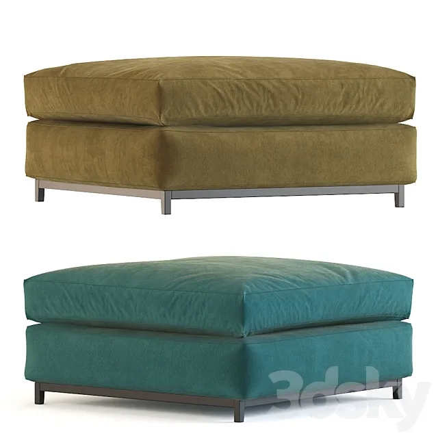 Hugo ottoman 3D Model