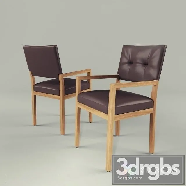 Hulsta D172 Chair 3D Model Free