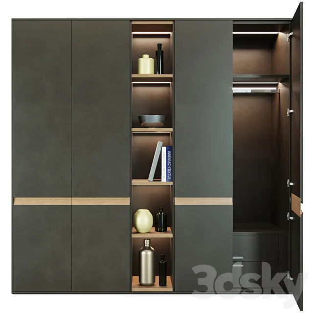 Hulsta Design F wardrobe 3DModel