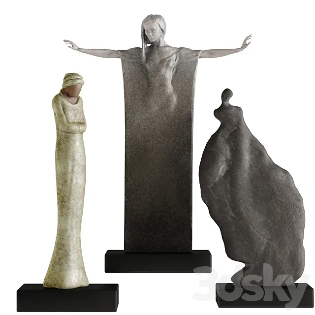 Human Scluptures 2 3DModel