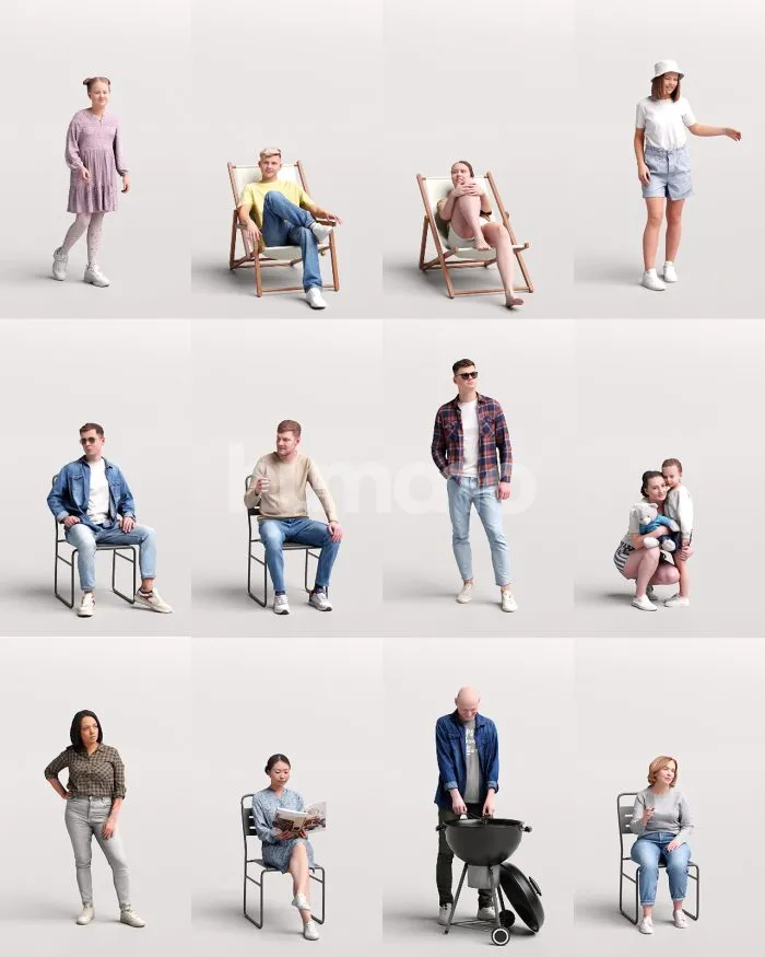 Humano 3D - 2210 - Outdoor & Garden leisure